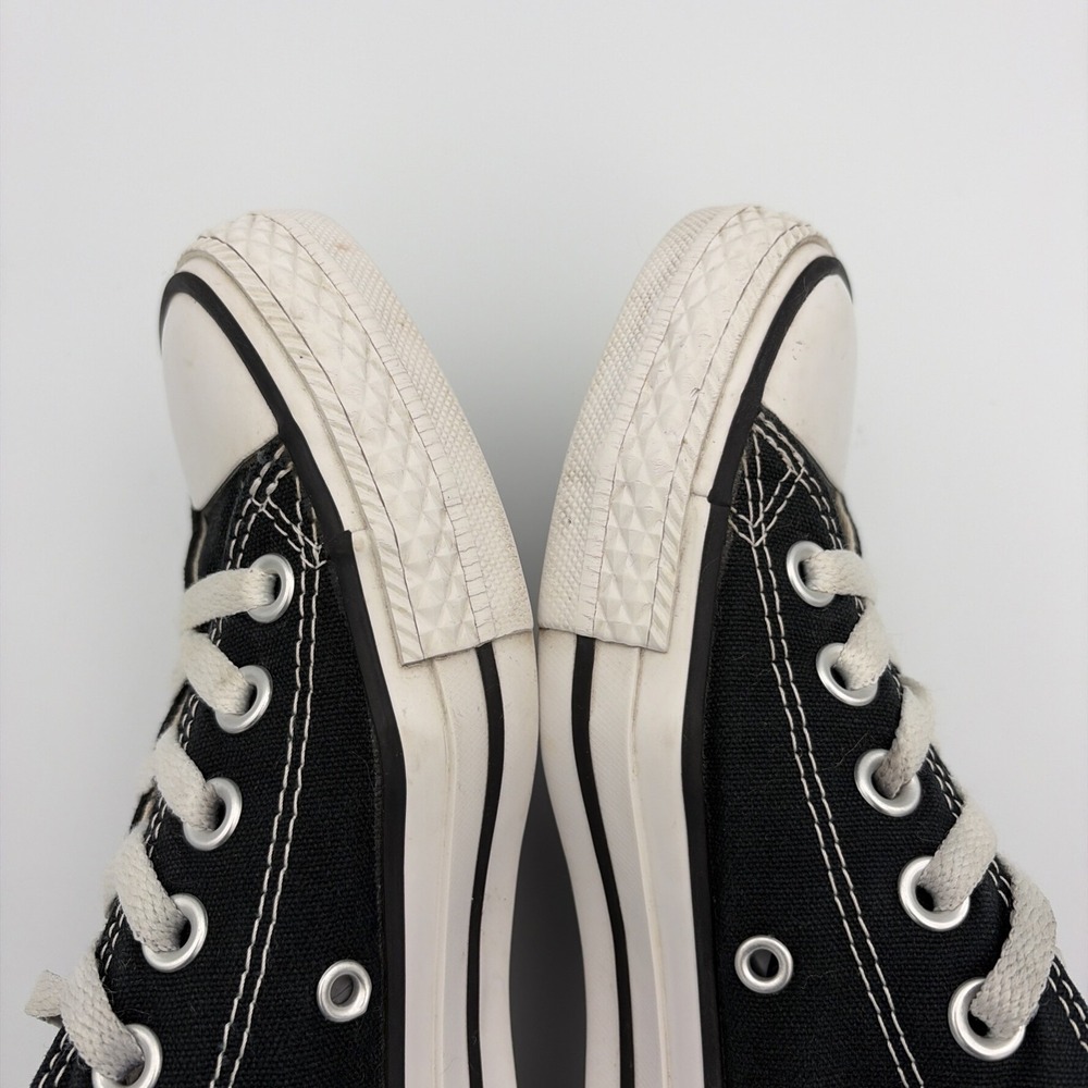 Converse All Star Sneakers Women's Size 6.5 Black Low Top Lace Up Chuck Taylor - Picture 13 of 16